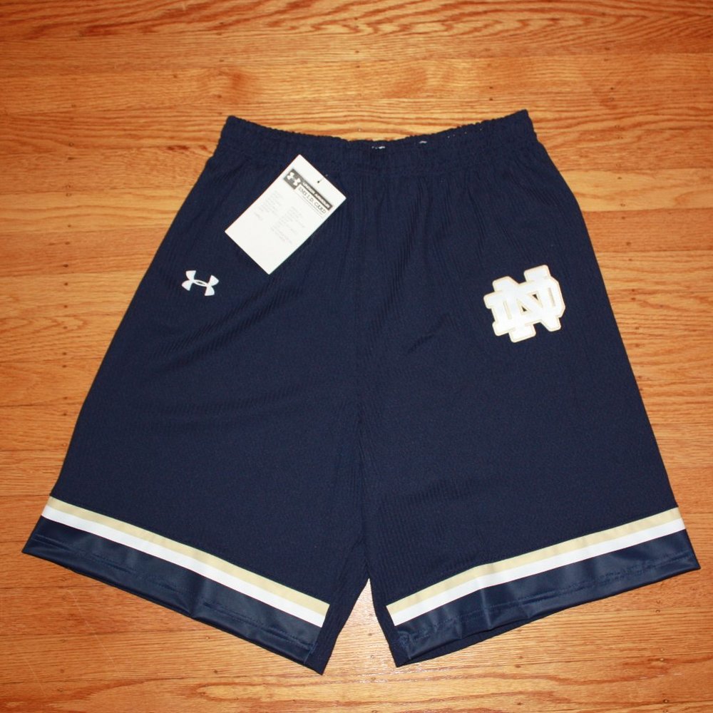 Under Armour Notre Dame Stitched Lacrosse Shorts